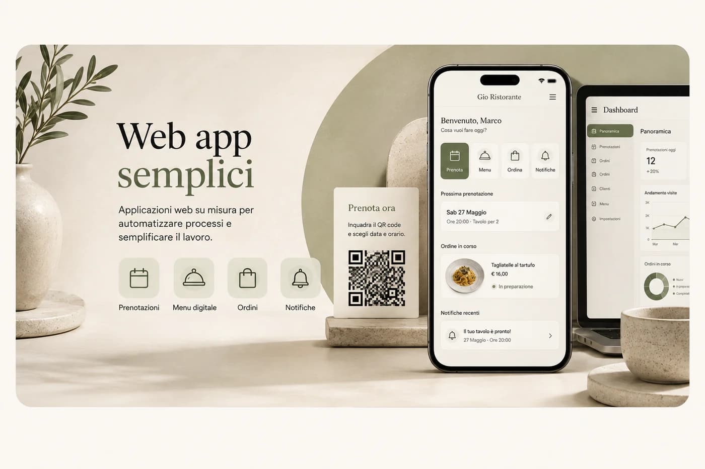 Anteprima Web app semplici